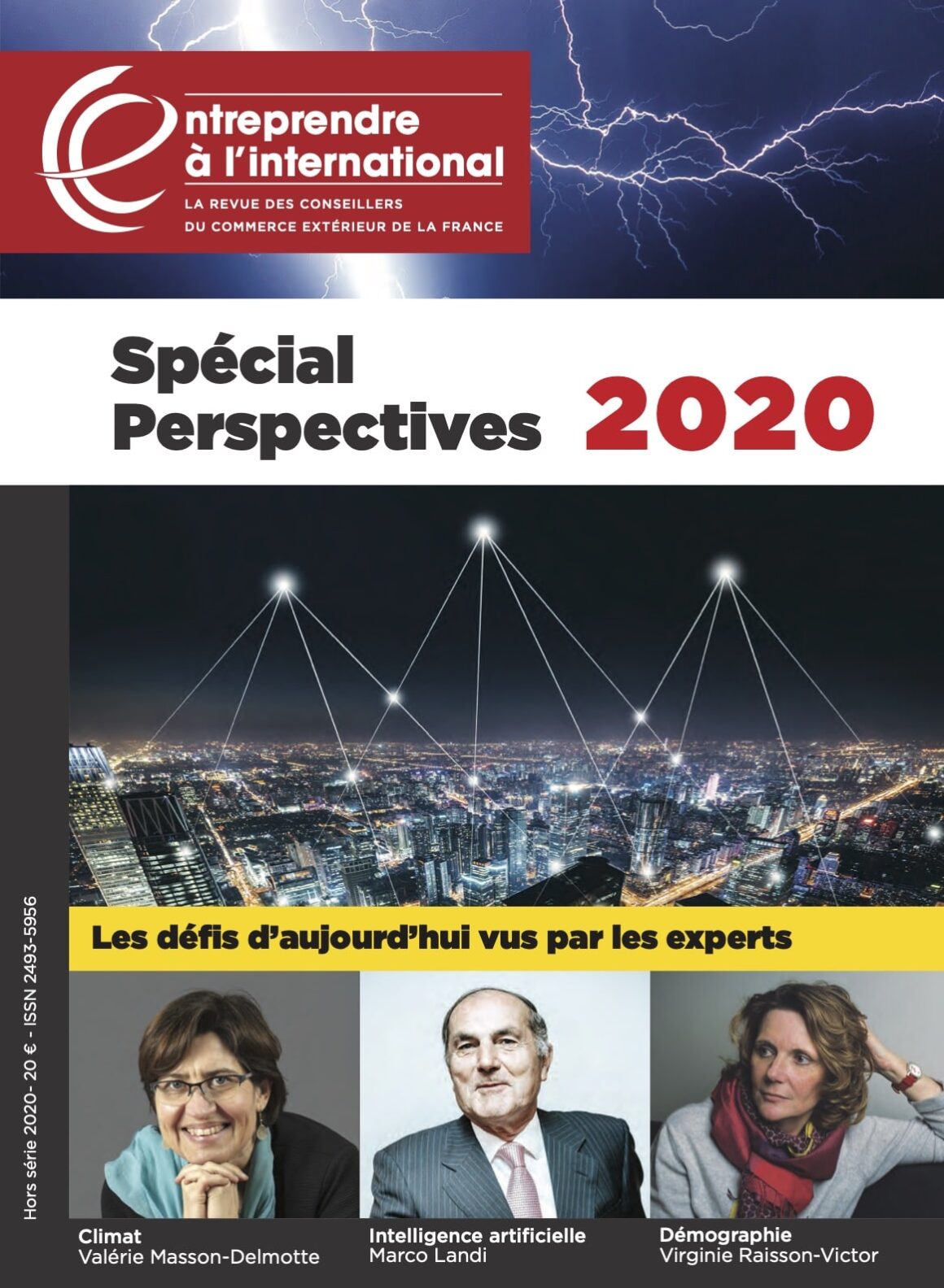 PUBLI REPORTAGE DANS LA REVUE DES CONSEILLERS DU COMMERCE EXTERIEUR DE LA FRANCE (SPECIAL PERSPECTIVES 2020)