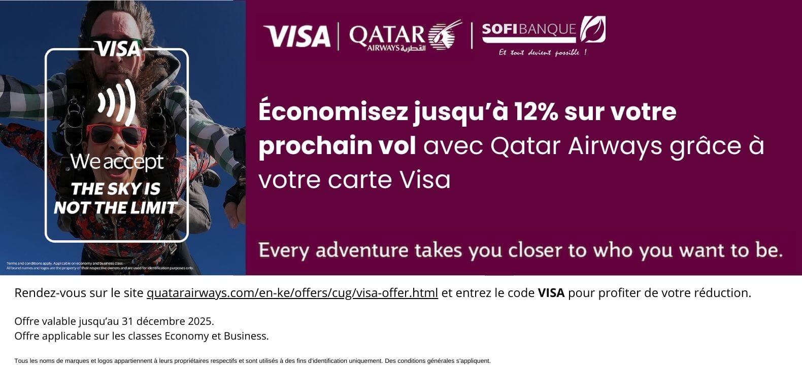 Qatar Airways VISA Promo